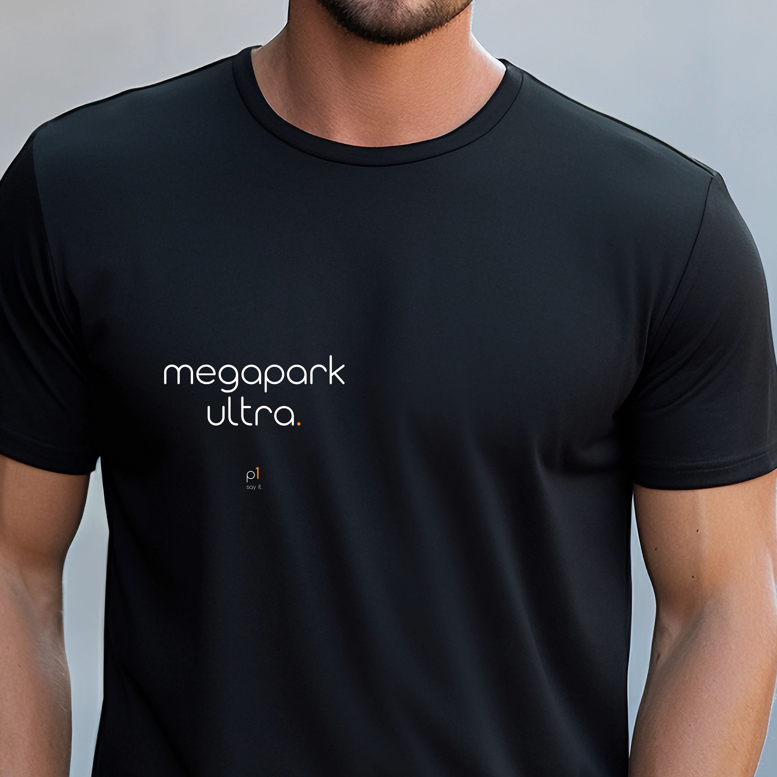 mgprk ultra. T-Shirt mit lustigem Spruch und Visual